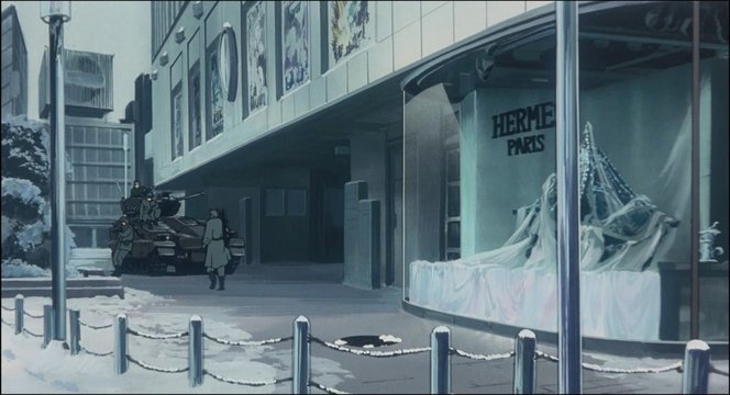 有楽町マリオン前の装甲車封鎖